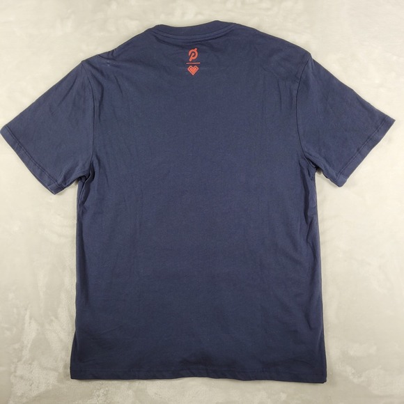 Peloton T-Shirt Men's Medium Navy Blue Short‎ Sleeve Casual Comfort Pocket NWT - Picture 4 of 7